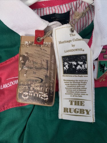 Lansdowne Rugby Long Sleeve IRELAND NWT Size 9/10 - Picture 6 of 6
