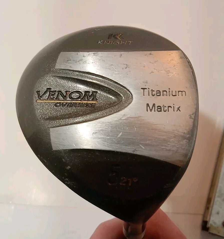 Knight Venom Oversize Titanium Matrix 3 Wood Golf Club 10.5* RH