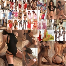 Lot Women Sexy Lingerie Dress G-string Underwear Babydoll Sleepwear Nightwear