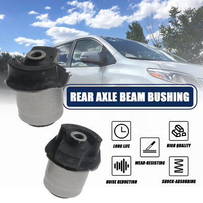 2pcs Rear Axle Beam Bushing Fit for Toyota Sienna 1998 1999 2000