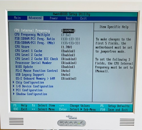 Computer ASUS Pentium III 1GHz GeForce Audigy Live! Windows 98 MS-DOS AGP TESTED - Photo 21/22