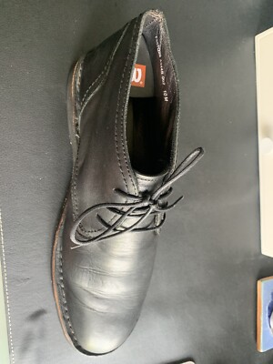 John Varvatos Star USA Black Leather Desert Chukka Ankle  display picture 1