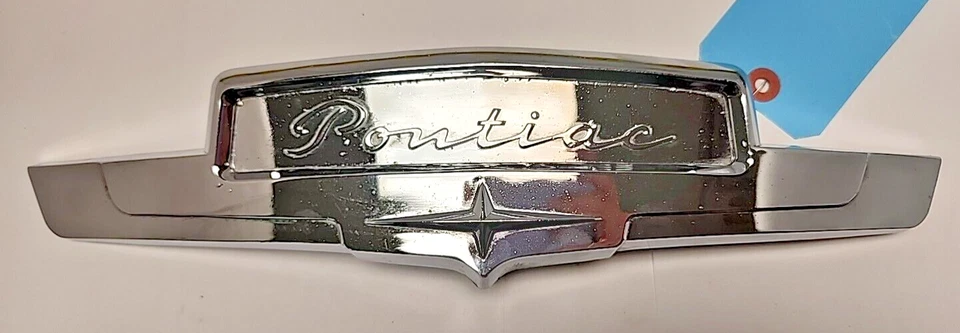 Pontiac Super Chief 1950 OEM GM cromo capó/rejilla adorno/emblema 513676 (SC16) Foto 4 de 4