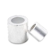 M1 M2 M2.5 M3 M4 M5 M6 M8 Aluminum Swage Crimps/Sleeves Wire Rope Cable Ferrules