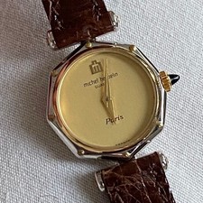 Orologio Michel Herbelin Quartz Vintage Nos lady cabochon