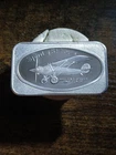 Vingtage 72 1oz 999 Silver Spirit Of St.Louis Flown By Charles Lindbergh Art Bar