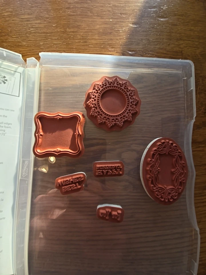 Stampin' Up! Juego de 6 estampillas de goma montadas en espuma de colección Foto 2 de 2