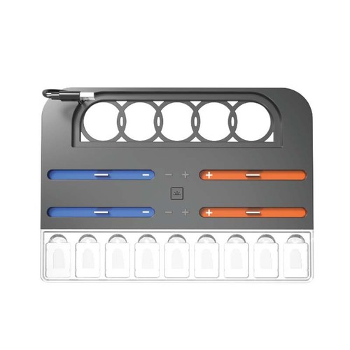 For NS2 Charging Station with Space for 4 Controllers and 9 Game Cartridges - Zdjęcie 10 z 12