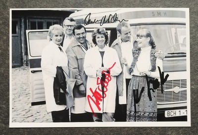 15566 Anne Kasprik Otmar Richter ... Autogrammkarte Foto original signiert