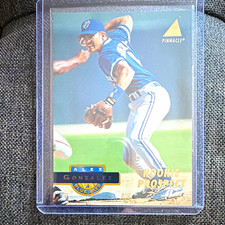 Pinnacle 1994 Alex Gonzalez #505 Rookie Prospect Rookie Toronto Blue Jays Card. rookie card picture
