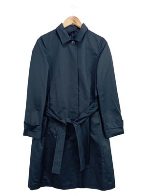 MAX MARA Damen Trenchcoat Gr. 38/M Blau Klassisch Elegant