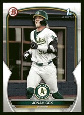 2023 Bowman Draft #BD-135 Jonah Cox
