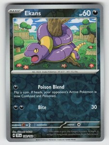 Ekans 100/162 Reverse Holo Common Temporal Forces