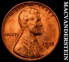 1955-S Lincoln Wheat Cent- Red Choice Gem Brilliant Uncirculated Luster #i5331