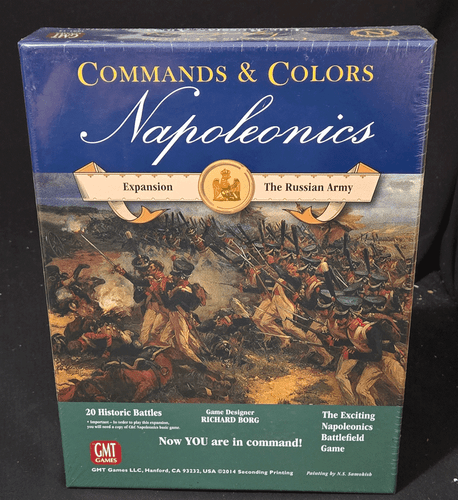 GMT Command & Colors Napoleonics The Russian Army Gioco da Tavolo Espansione Nuovo - Foto 1 di 2