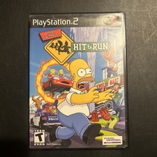 The Simpsons: Hit & Run - PS2 - Complete In Box (CIB) W/ Manual & Reg Tested