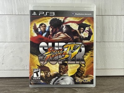 PlayStation 3 Super Street Fighter IV w Booklet Mint Disc Tested FS PS3