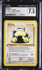 CGC 7.5 Snorlax 1999 Jungle 27/64 Pokemon Card 1st Edition
