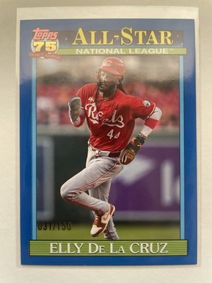 Topps 2026 Topps Elly De La Cruz All-Star NL 91AS-16 Reds 031/150