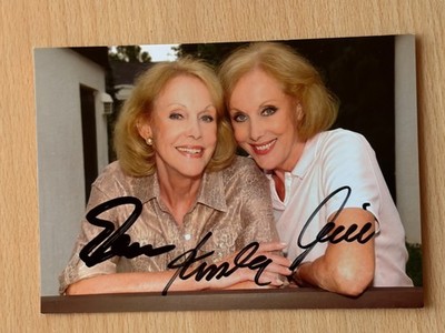 Alice & Ellen Kessler / Twins - Autograph Card Original Signed - #53057