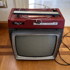 Televisore Vintage REX Anni 60/70 – TV d’Epoca Zanussi – Modernariato