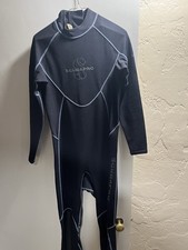 ScubaPro Wetsuit 2mm Size Medium Black