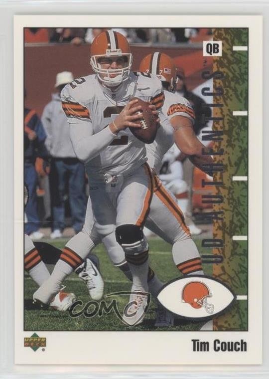 2002 UD Authentics Tim Couch #20 0q3