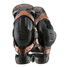 Ginocchiere EVS Adult MX (coppia) - Asse PPRO - Nero/Rame