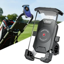 Golf Push Cart Phone Holder Universal Compatible Caddytek Clicgear Cell