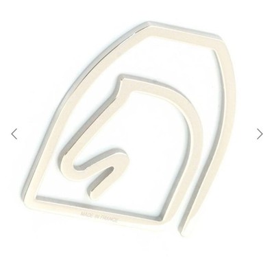 HERMES Equestre Money Clip H077217FP Silver Stainless Steel Horse