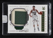 2017-18 National Treasures Tremendous Black Box 1/1 Giannis Antetokounmpo 1ey1