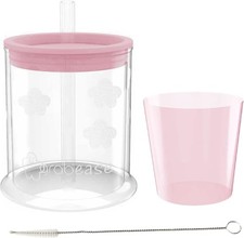 Spill-Proof Toddler Sippy Cup Set with Silicone Phthalate