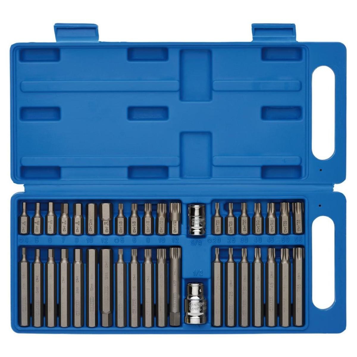 Coffret d'embouts Torx XZN 40 pièces en Chrome Vanadium forgé haute résistance - 2