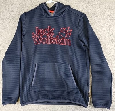Jack Wolfskin Kids Modesto Hoody Kids, Night Blue, 5-6Y