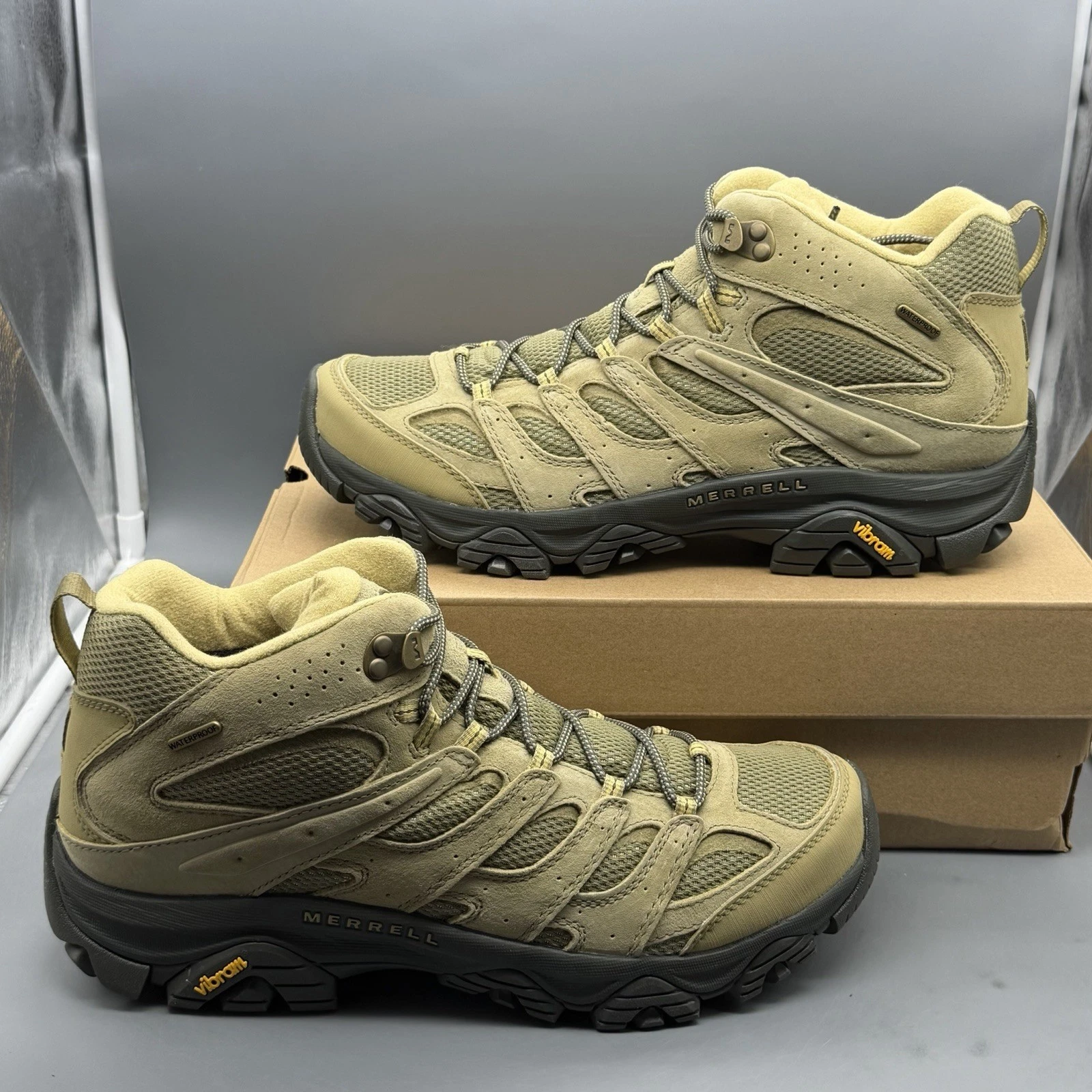 Merrell Moab 3 Mid Waterproof Mens 12 M Teak Brown Hiking Boots J00003597 NWB!
Opens in a new window