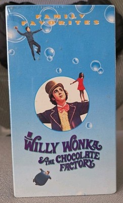 Willy Wonka Chocolate Factory Mr. Limpet Sealed 1992 VHS Two-Pack Warner  Wilder