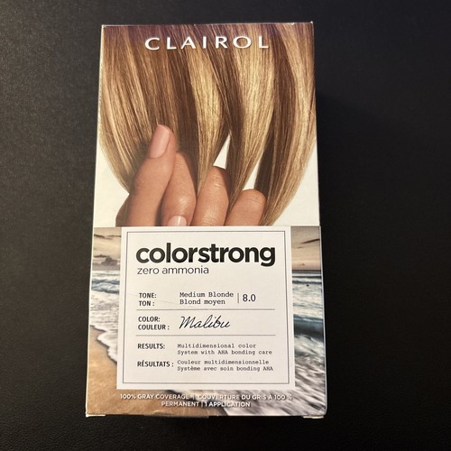 Clairol Colorstrong Permanent Hair Color #8.0 Medium Blonde