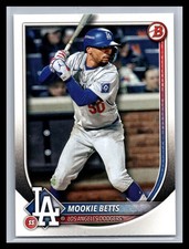2025 Bowman Baseball #16 Mookie Betts Paper Base Set Card Los Angeles Dodgers