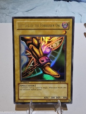 Yu-Gi-Oh! Linkes Bein des Verbotenen LOB 1. Auflage