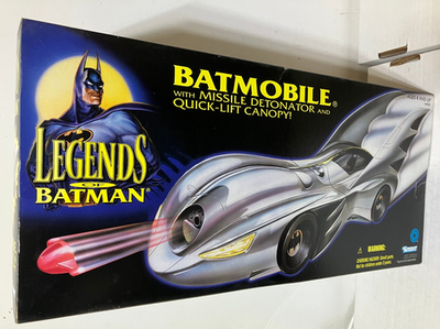 Batmobile With Missile Detonator Legends of Batman 1994 Kenner Car