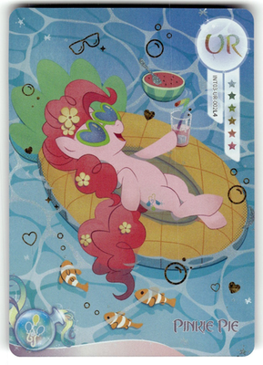 2025 Kayou My Little Pony Fun Moments Foil Card UR Pinkie Pie | eBay