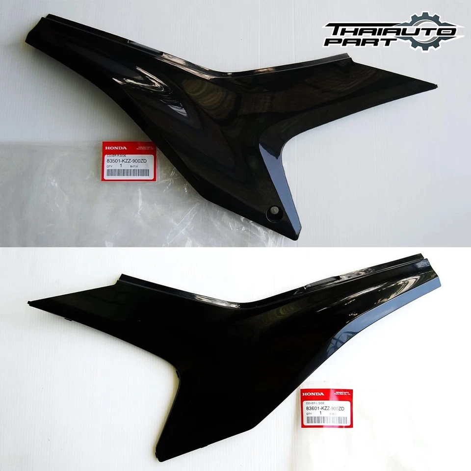 Kit de carenado de cubierta de guardabarros negro brillante para HONDA CRF250L CRF250 CRF ENDURO 2017-20 Foto 4 de 4