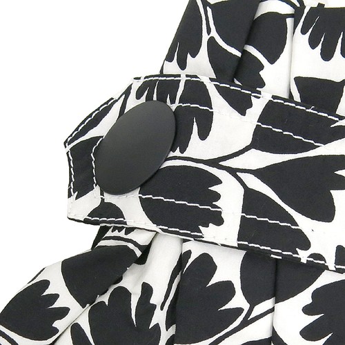 Marni White & Black Pattern Curtain-Style Arm Warmers