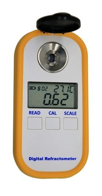 Digital Brix Refractometer with 0-50% for Refractive Index and Brix of  Liquids