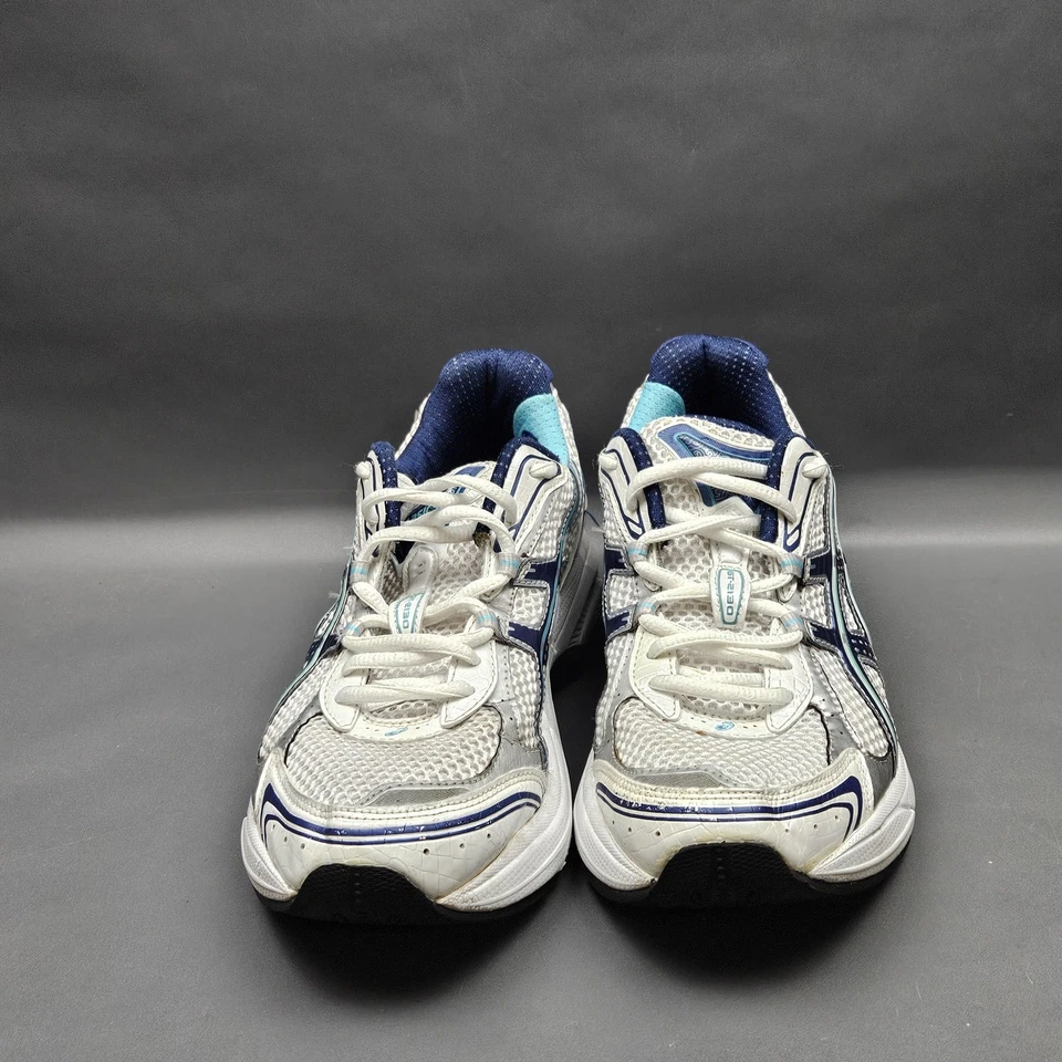 ASICS GT-2130 Running Shoes Womens 8.5 White Blue Silver Retro Y2k Sneakers - Image 3 of 4