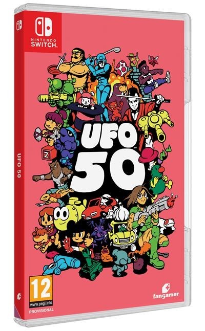 UFO 50 SWITCH PAL ESPAÑA NUEVO FISICO ESPAÑOL PRECINTADO