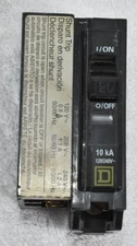 Unused Square D QOB1201021 Shunt Trip 20A Circuit Breaker 1-Pole