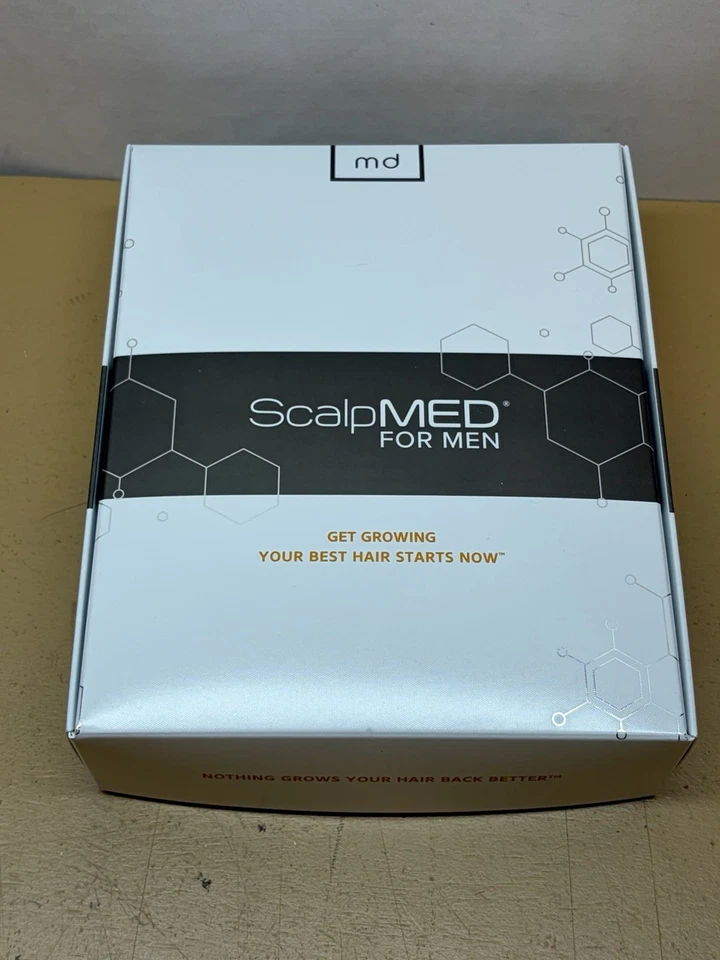Nuevo sistema de re-crecimiento del cabello ScalpMed para hombres Vitadil-5A kit kit de re-crecimiento caducidad 22/02 Foto 2 de 4