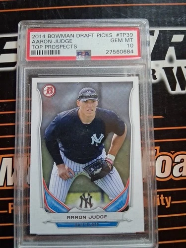 2014 Aaron Judge Bowman Draft Picks Rookie Card PSA 10