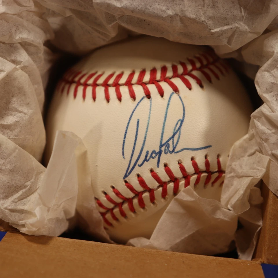 Бейсбольный мяч Dean Palmer Texas Rangers с автографом OAL (AUB38) - Изображение 3 из 3